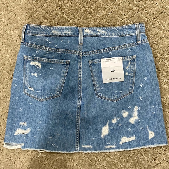NWT flying Monkey jeans skirt size 29 - Picture 9 of 14